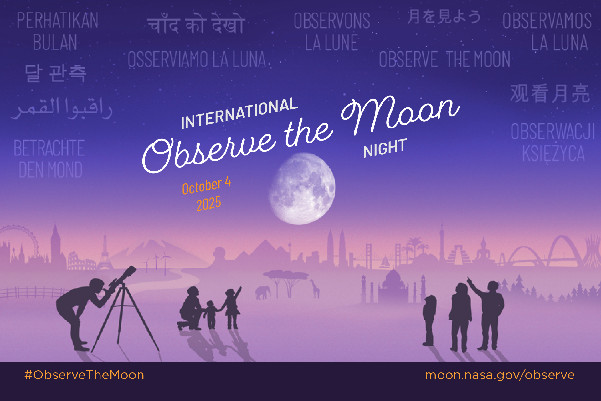 Observe the Moon Night